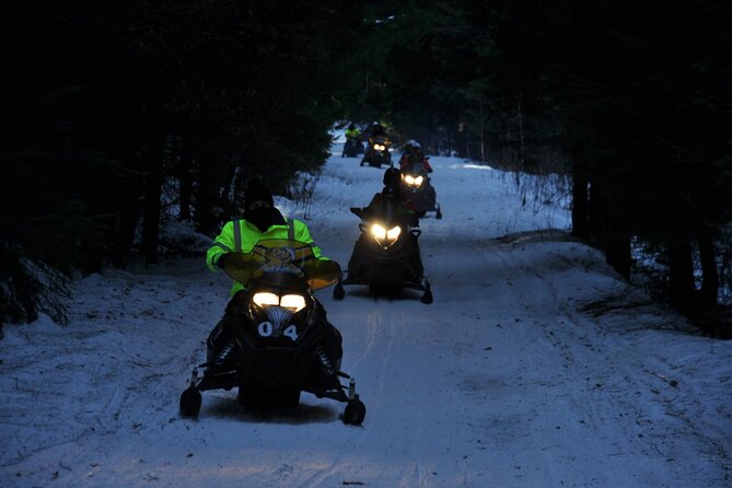 Borovets Ultimate Snowmobile Experience - Getting comfortable on the snowmobile
