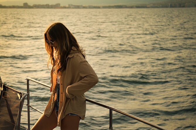 Catamaran Sunset Cruise around Sunny Beach & Nessebar - From resort pickup to the catamaran