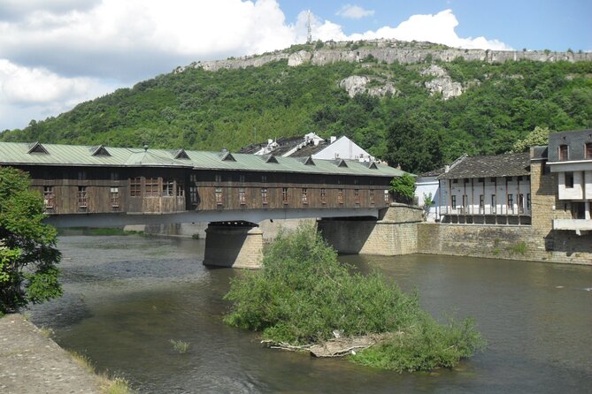 Lovech, Devetashka cave and Krushuna waterfalls - Lovech, its covered bridge, and the fortress