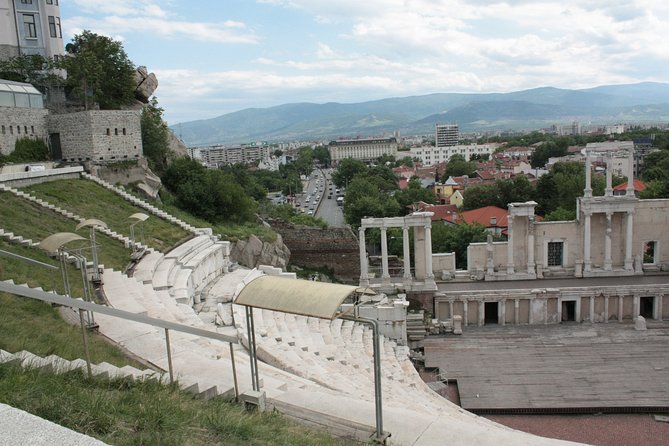 Plovdiv Roman Sights Self-Guided - Starting beneath the pedestrian street at the Ancient Stadium