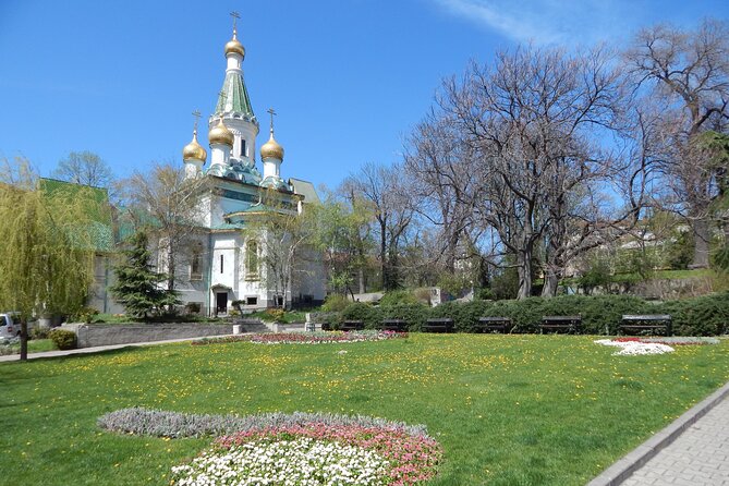 Private city walking tour of Sofia - Russian Church, national memory, and the final cathedral