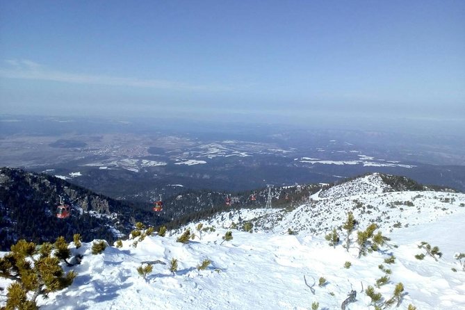 Private Winter Day Trip to the Rila Mountain - The Borovets cabin lift and mountain views