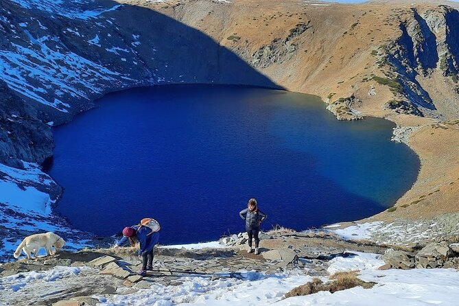 Seven Rila lakes-Snowshoeing with Waterfall and Hot Mineral pools - What the Seven Rila Lakes look like in winter
