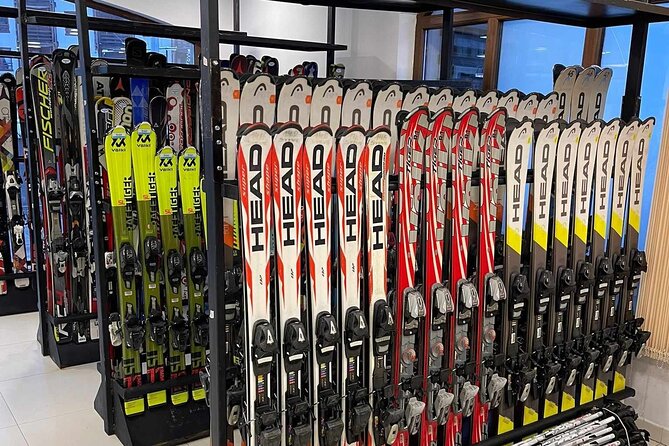 Ski and snowboard equipment in Bansko,Bulgaria - A Simple Start to the Ski Day