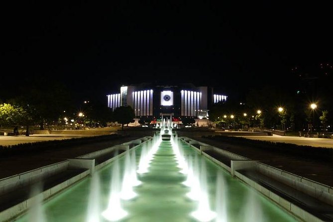 Sofia by Night Panoramic Tour with Dinner and Folklore Show - From the National Palace of Culture to Borisova Garden