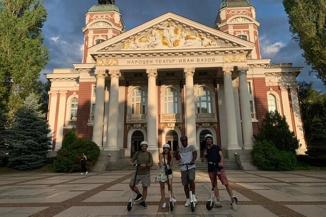 Sofia on an Electric Scooter - Guided Tour - One full hour in Borisova Gradina