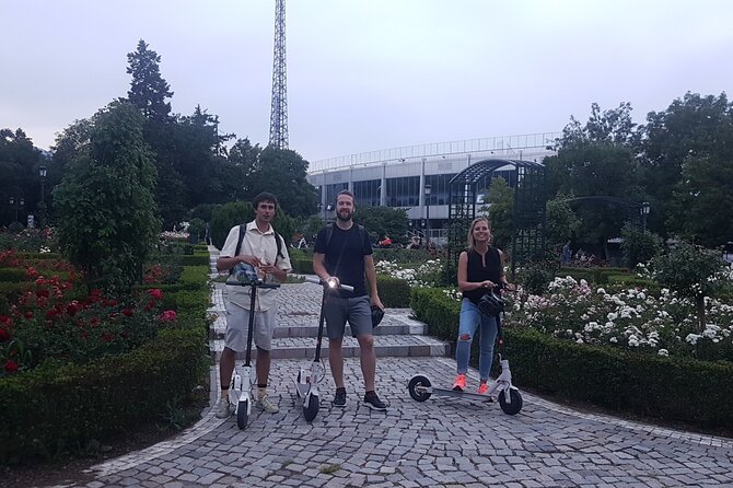 Sofia on an Electric Scooter - Guided Tour - St. Sedmochislenitsi Church and Shishman Street