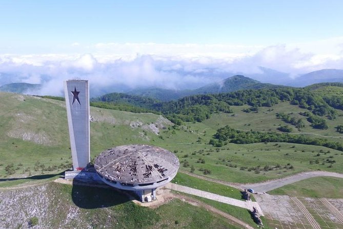 Symbol of the Communism Buzludzha monument and the Rose valley - Why Buzludzha is worth the long ride