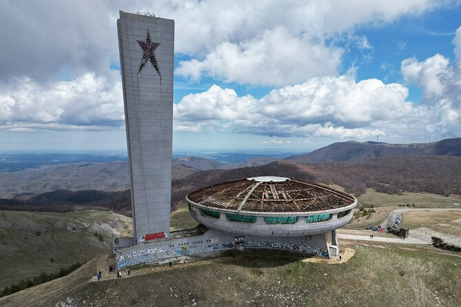 Symbol of the Communism Buzludzha monument and the Rose valley - How the $231.55 price works out