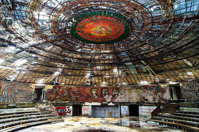 Symbol of the Communism Buzludzha monument and the Rose valley - Who will get the most from this day