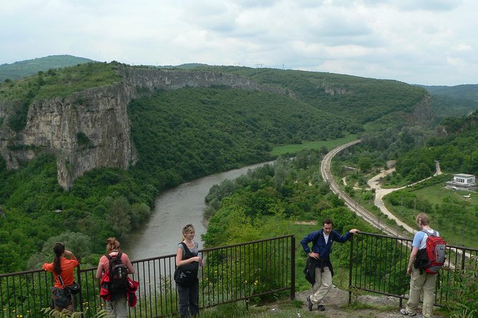 The Eyes of God natural wonder Saeva Dupka cave and Glozhene Monastery day trip from Sofia - Walking Through Prohodna Cave and the Eyes of God