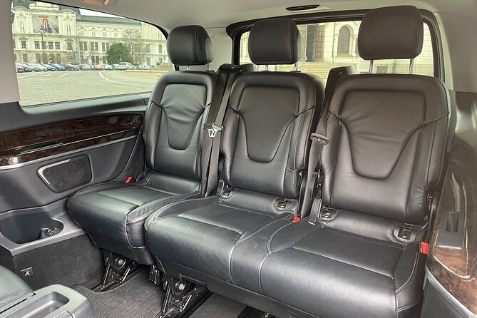 Transfer from the Sofia Airport to your hotel in Sofia by VIP Mercedes V class - A calm landing at Sofia International Airport