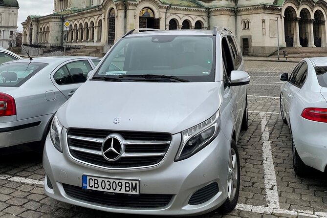 Transfer from the Sofia Airport to your hotel in Sofia by VIP Mercedes V class - What the Mercedes V Class adds