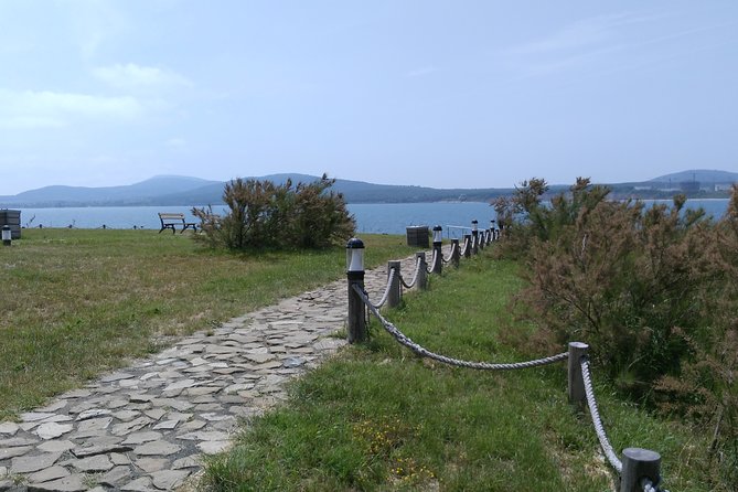 Visit the Unique & Only Bulgarian Black Sea Island Saint Anastasia - What you see from the water